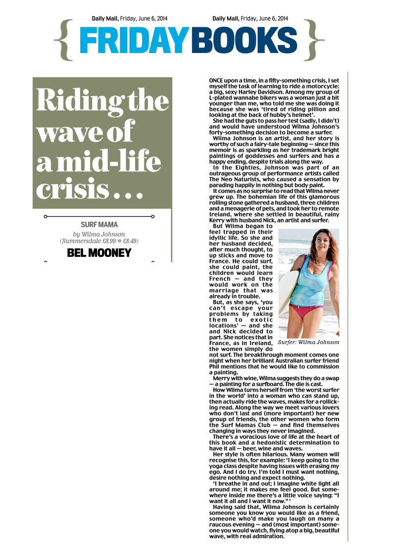 Surf Mama in Daily Mail